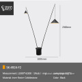 Minimalist Modern Floor Lamp Tall fishing pebble vase Floor Lamp Factory